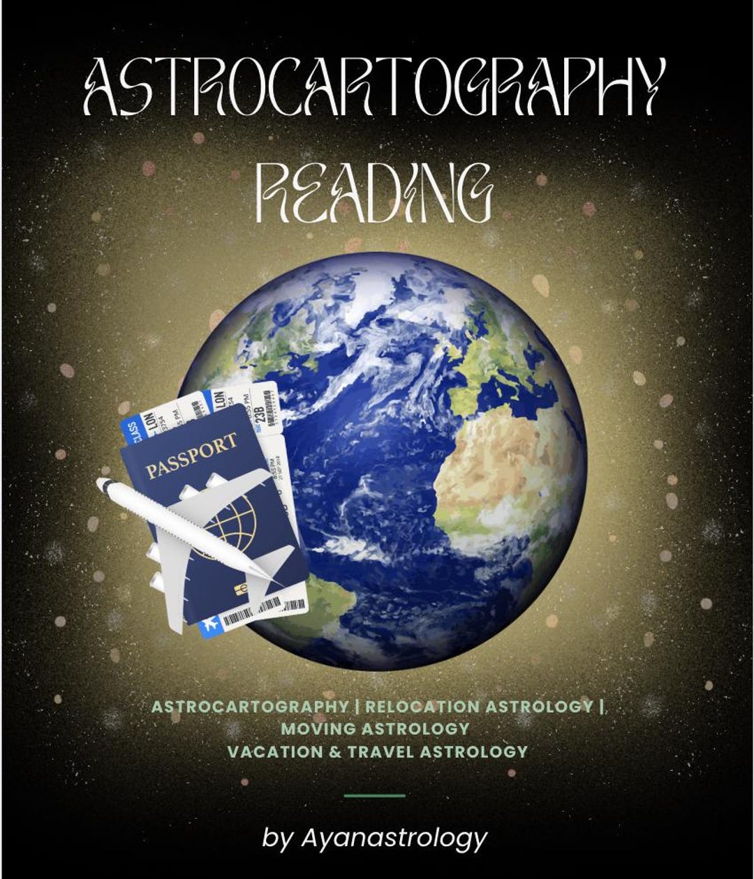 Astrocartography + Transits Astrology Reading | Relocation, Moving ...