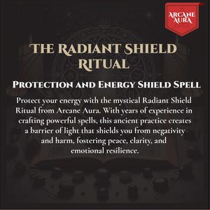 The Radiant Shield Ritual – Protection and Energy Shield Spell - Etsy