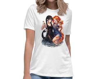 Loose women's T-shirt