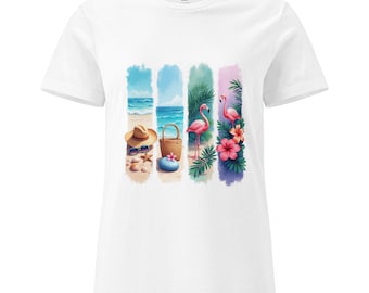 Basic softstyle T-shirt for women