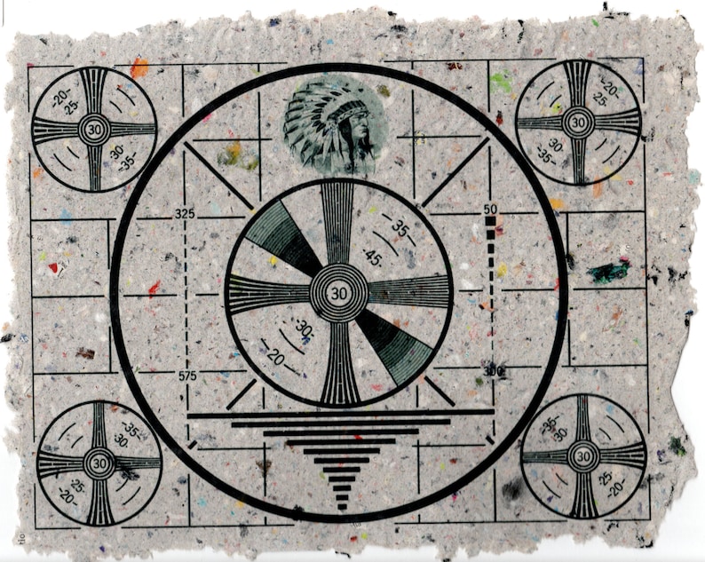 Old TV Test Pattern Etsy