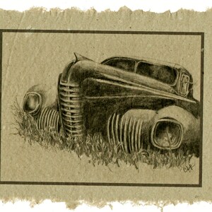 Derelict 2 on Handmade Paper