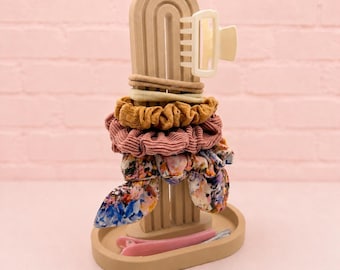Arch Scrunchie Holder | Hair Tie Organiser | Accessory Storage | Girls Room Decor