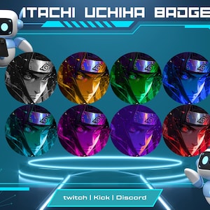Twitch Character Sub Badges | Twitch - Discord - Stream - Cute | Anime Badges | Twitch Artwork For Streamers | Instant Download.