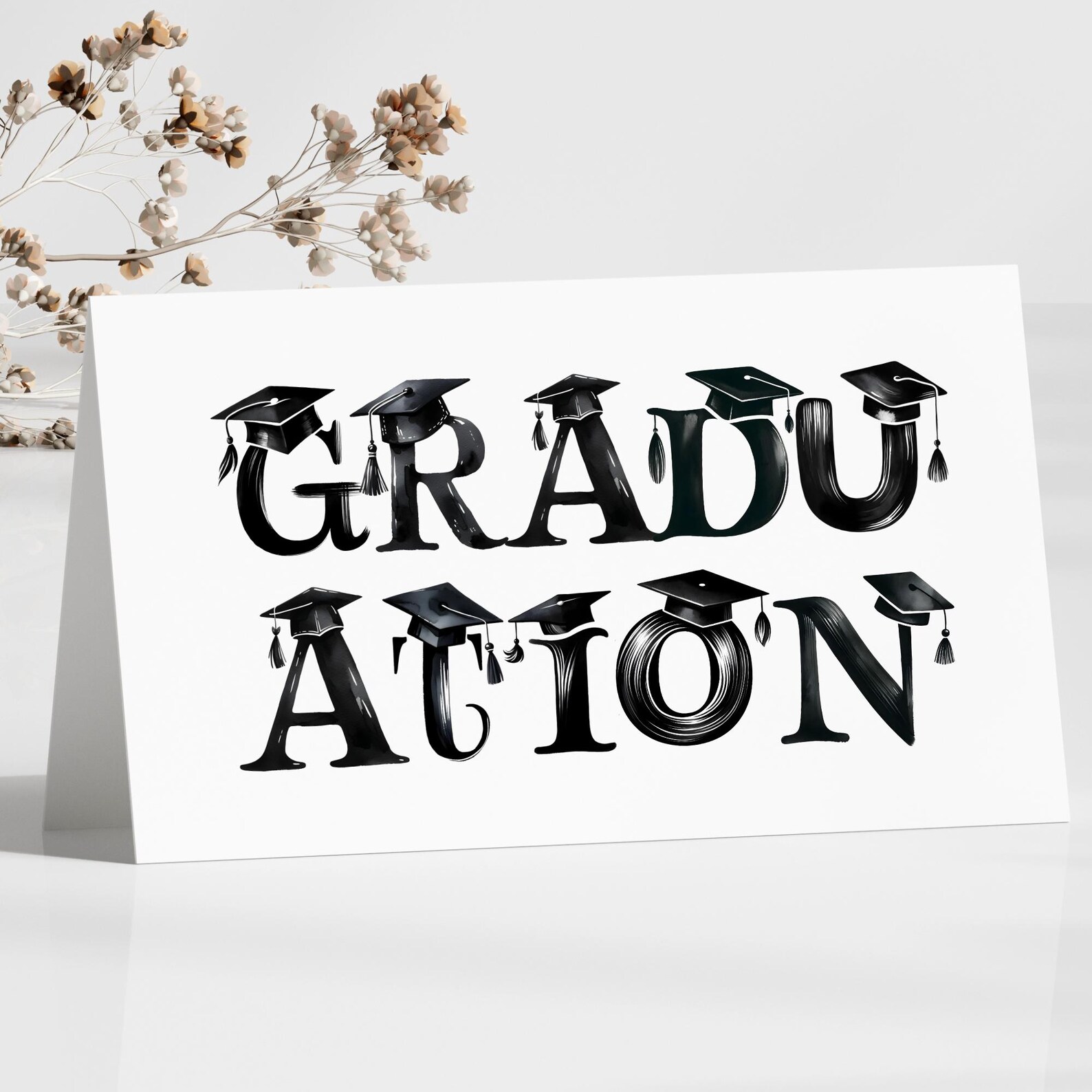 Graduation Alphabet Clipart, Diploma Letter PNG, Cap Font, Graduation ...