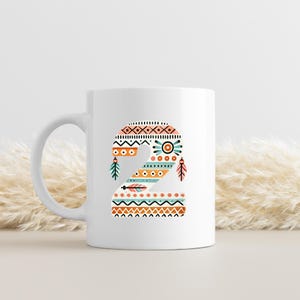 Tribal Alphabet Clipart: Native American Pattern PNG Designs (digital ...