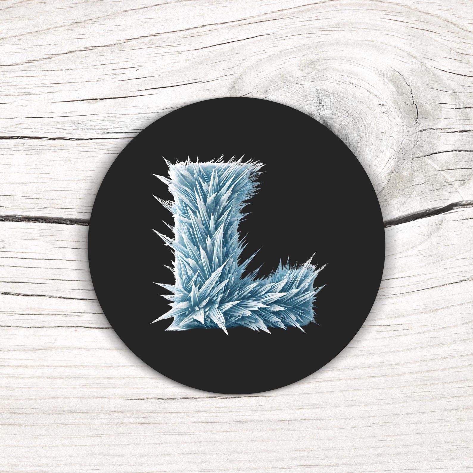 Ice Crystal Alphabet: Snowflake Letter PNG Designs (digital Download ...