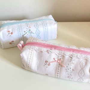 handmade rose pencil cases