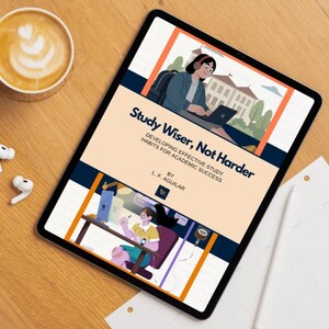 Study Wiser Not Harder Ebook - PDF Guide for Smarter Learning & Time Management