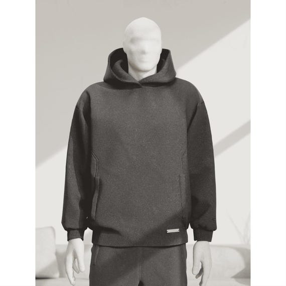 Oversized comfort hoodie, organic cotton hoodie, minimalist hoodie, his and hers hoodie, hoodies for winter, sustainably made in europe