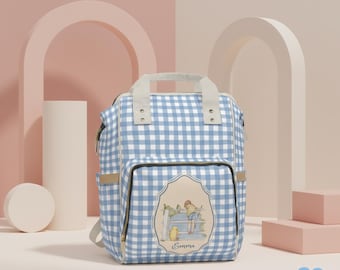 Personalized Diaper Bag Backpack, Baby Bag
