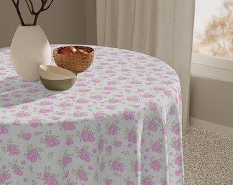 French Floral Tablecloth - Table Cover
