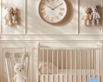 Bunny Rabbit Pillow - Soft Plush Stuffed Animal - Nursery Decor