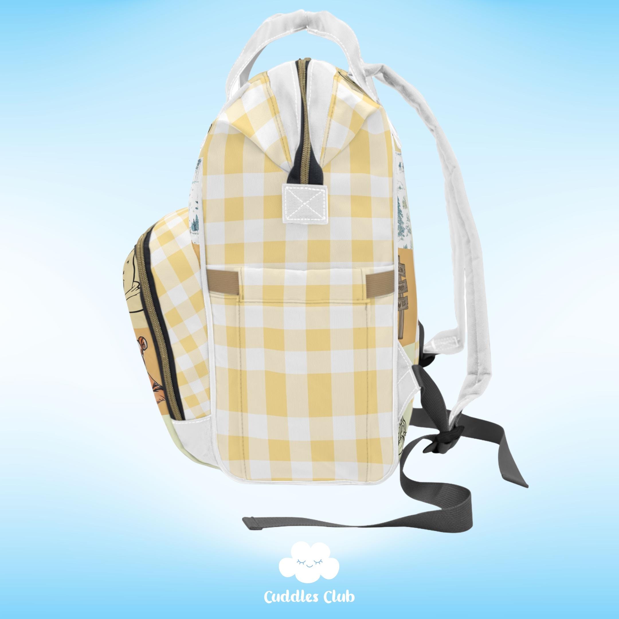 Iso Winnie the Pooh/Poohbear plaid /checkered mini back pack and card holder Winnie the Pooh Gingham Disney Loungefly Mini Backpack | Get  main image 3