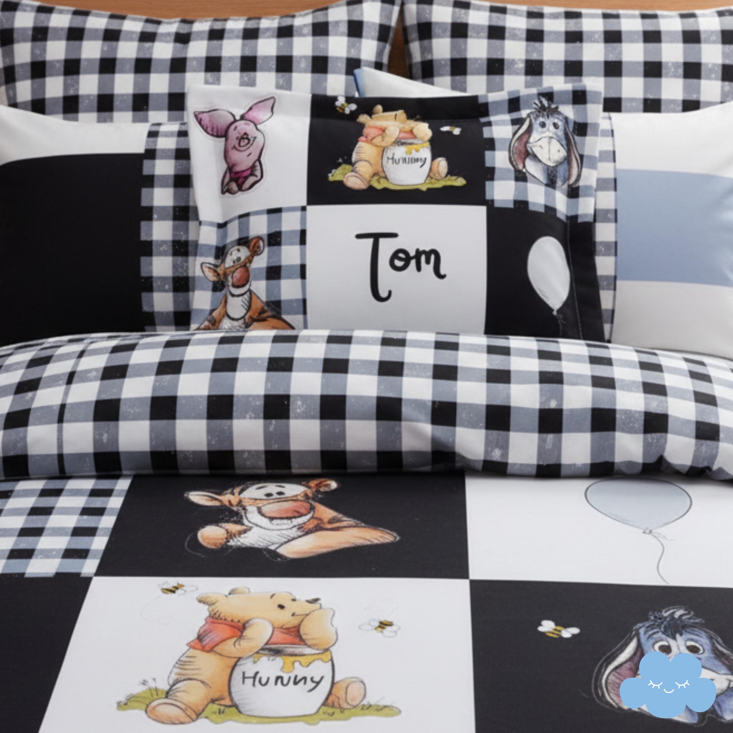 Winnie The Pooh - Federa per cuscino con citazioni, idea regalo per qualsiasi giorno trascorso con te è il mio giorno preferito, federa decorativa in lino, per divano, camera da letto, 45,7