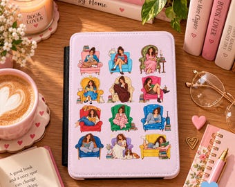 Personalisierte Kindle-Hülle mit Foto | Geschenk für Bücherliebhaber