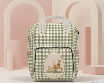 Personalized Diaper Bag Backpack, Baby Bag