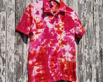 Tie Dye Polo Shirt, GYPSY