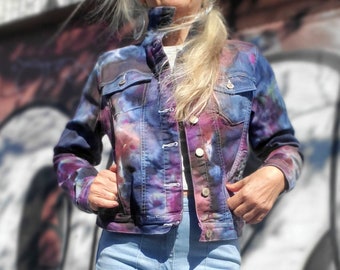 Ice Dye Crop Jacket