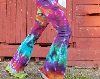 Flower Child Tie Dye Bellbottoms