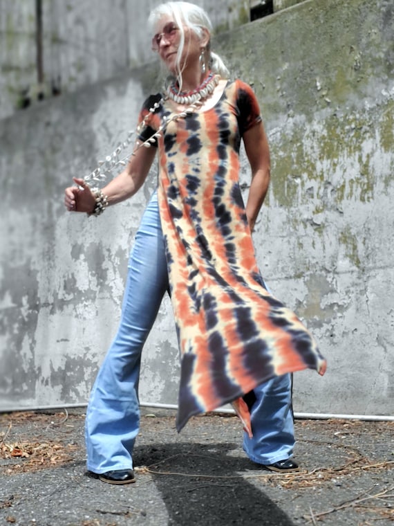 tie dye jersey maxi dress Silvia Tcherassi Exclusive Frances Tie-dyed Jersey Maxi Dress in Blue