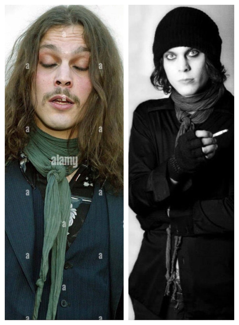 Écharpe extra longue nouée Rockstar Ville Valo, options de couleurs personnalisées image 2