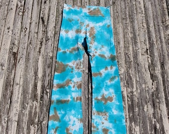 Summer Pastels 2XL Tie Dye Yoga Pants