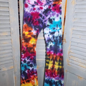 Hippie Festival Pants, Tie Dye Yoga Pants - Etsy