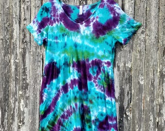 Comfy Tie Dye Babydoll Dress