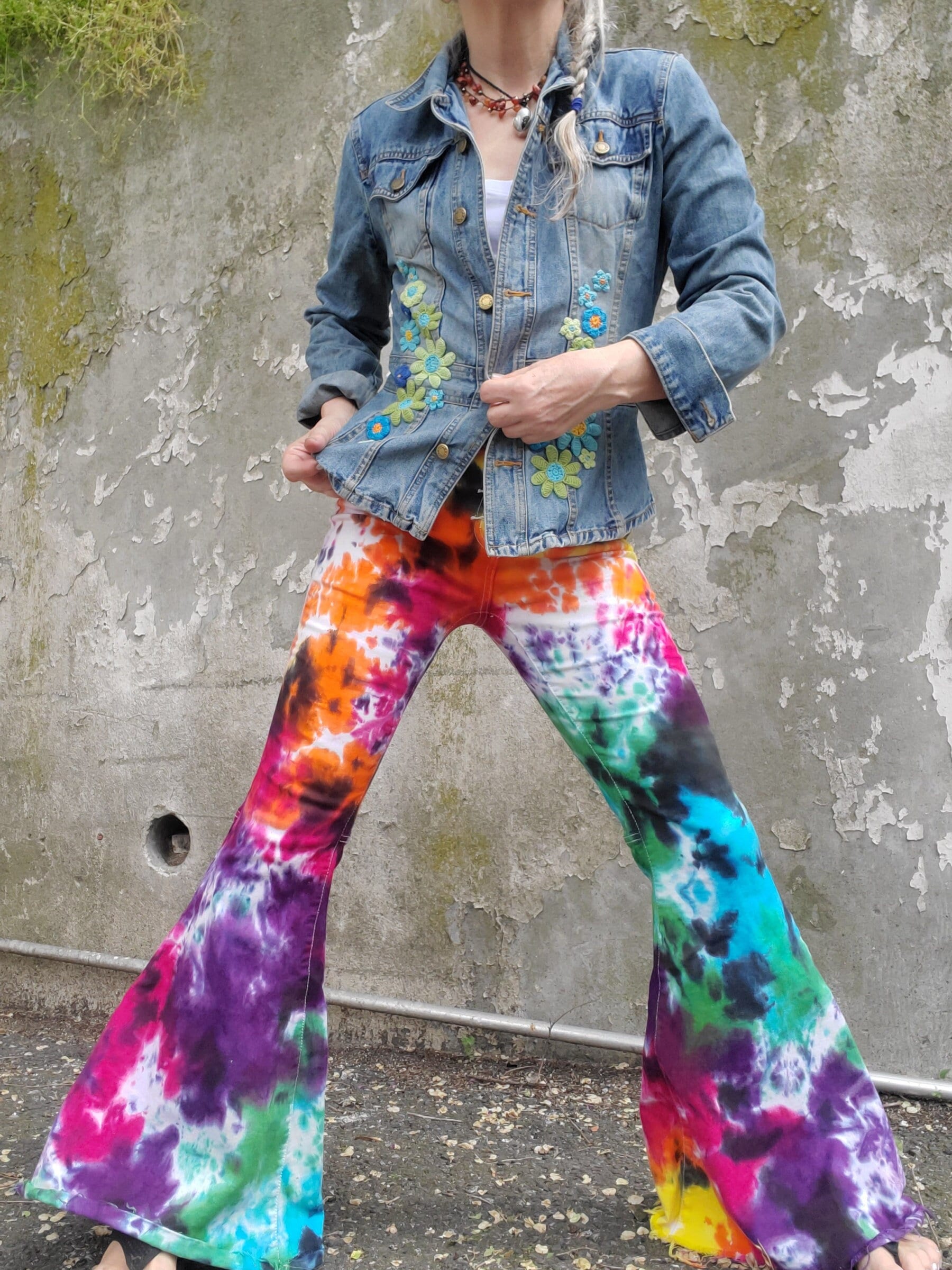 Rainbow Bell Jeans -  New Zealand