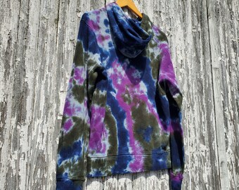 Funky Tie Dye Waffle Hoodie