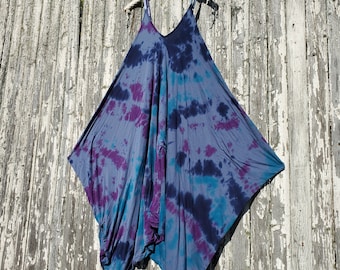 Mono estilo harén con efecto tie-dye