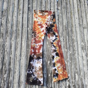 Tie Dye Flare Pants - Etsy