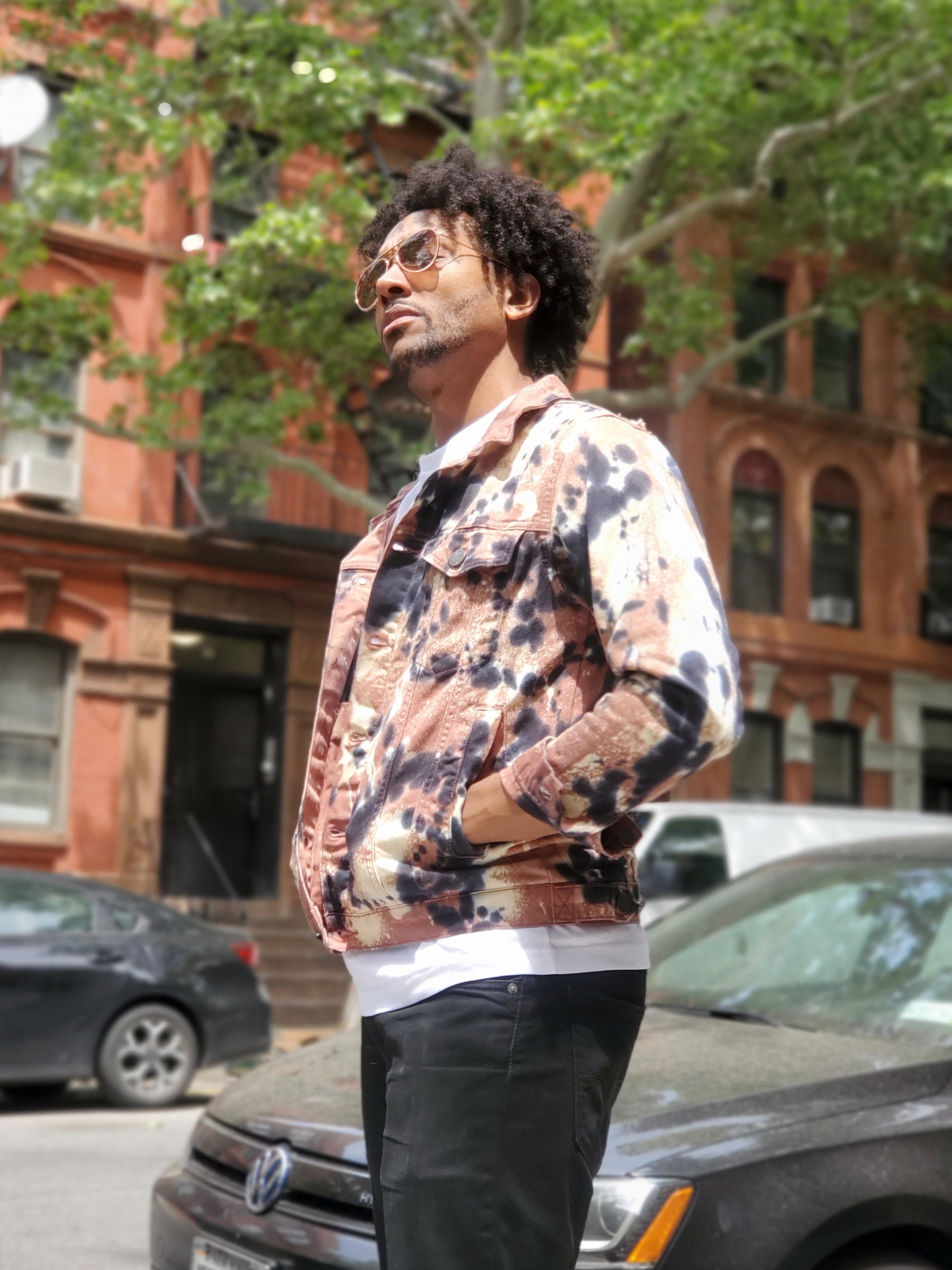 ジャケット・アウター WASHED FINX GRADATION DYE LONG COAT 20ss Feb2021Session10117_TMHILHPS20