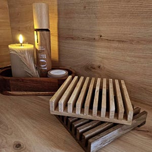 Topfuntersetzer aus Holz, Untersetzer für Töpfe, Eiche Holz, Geschenk, Home Decor, Kitchen