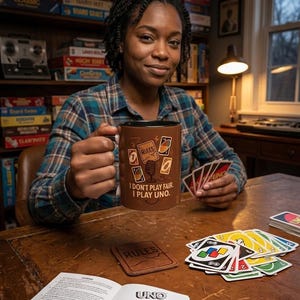 UNO Mug | "I Don't Play Fair" Ceramic Coffee Cup