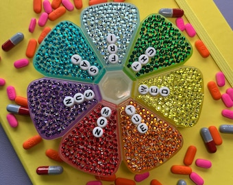 Regenboog pillendoosje