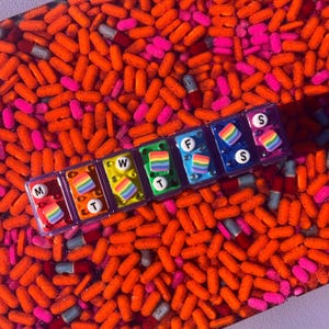 Pride Pill Organizer
