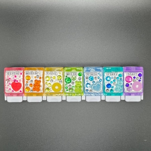 Candy Rainbow Pill Organizer