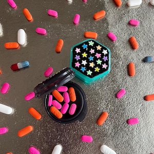 Sternenklare Pillendose