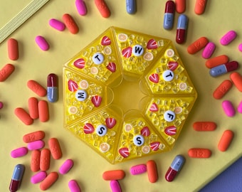 Aardbeienlimonade pillendoosje