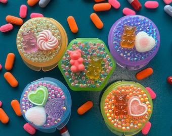 Gummy pillenhouder