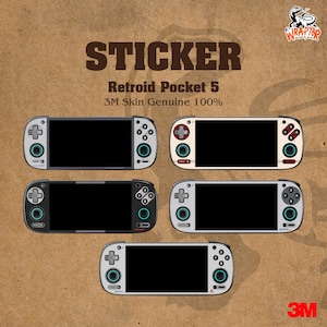 3M Skin Sticker for Retroid Pocket 5 (Device not included)