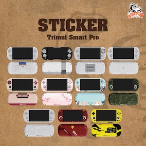 Skin Sticker for Trimui Smart Pro (Device not included)