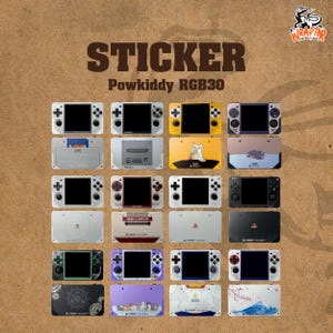 Skin Sticker for Powkiddy RGB30 (Device not included)