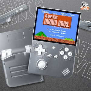 Full body protection coverage Skin Sticker Matte Silver for Anbernic RG40xx V (Device not included)