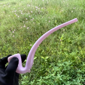 10 Inch Gandalf Glass Pipe – Long Curved Sherlock Smoking Pipe