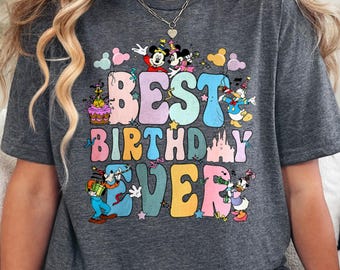 Disney Best Birthday Ever Shirt, Disney Shirt, Birthday Disney Shirt , Disneyworld Tee, Birthday Shirt, Mickey Birthday Shirt 312774