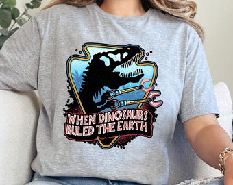 When Dinosaurs Ruled The Earth Shirt, Universal Islands of Adventure Shirt, Jurassic Dinosaur Shirt, Universal Studios Shirt 313480