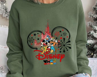 Disney Family Sweatshirt 2025, Disney Vacation Group Sweatshirt, Disneyworld Hoodie, Disney Family Trip Crewneck, Disney Sweatshirt 312600